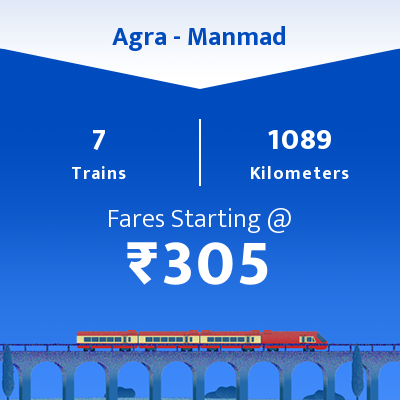 Agra To Manmad Trains